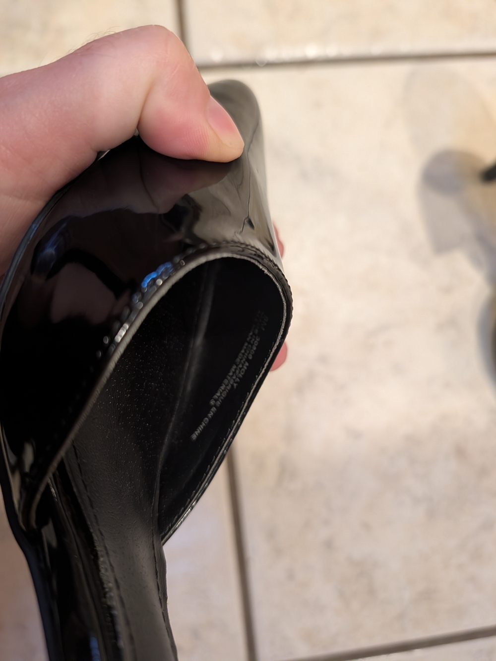 Maurices Black Patent Pointed Toe Heel Pump